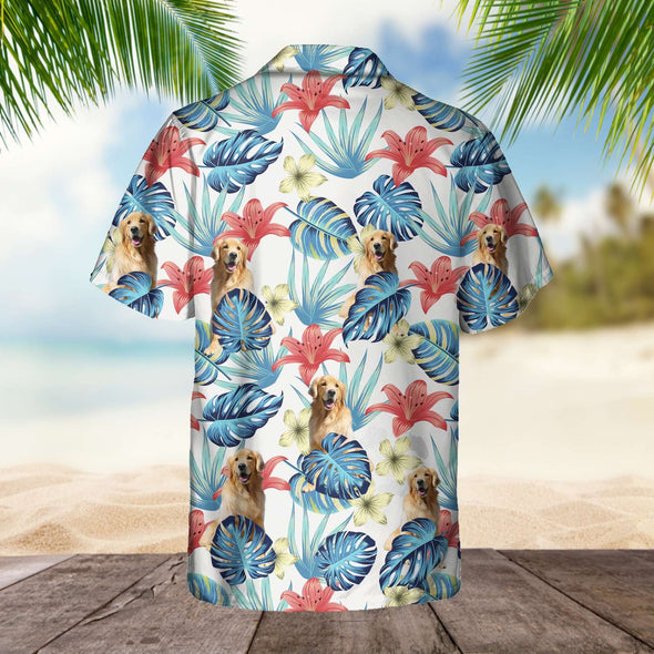 Customized Photo Dog Man's Hawaiian Shirt-PP-AV2006221