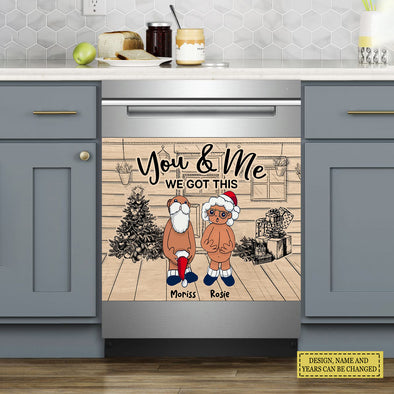 Couple We Got This  - Merry Christmas & Happy New Year - Personalized Dishwasher Covers - Christmas Gift For Couple LHT-LTT201122