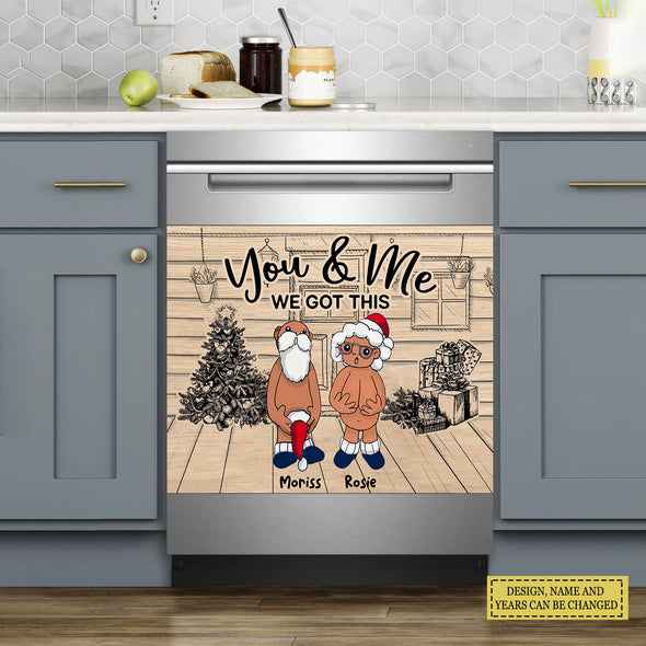 Couple We Got This  - Merry Christmas & Happy New Year - Personalized Dishwasher Covers - Christmas Gift For Couple LHT-LTT201122