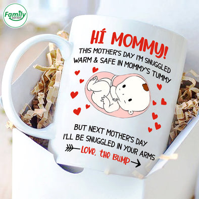Hi mommy this mother's day has come Mugs