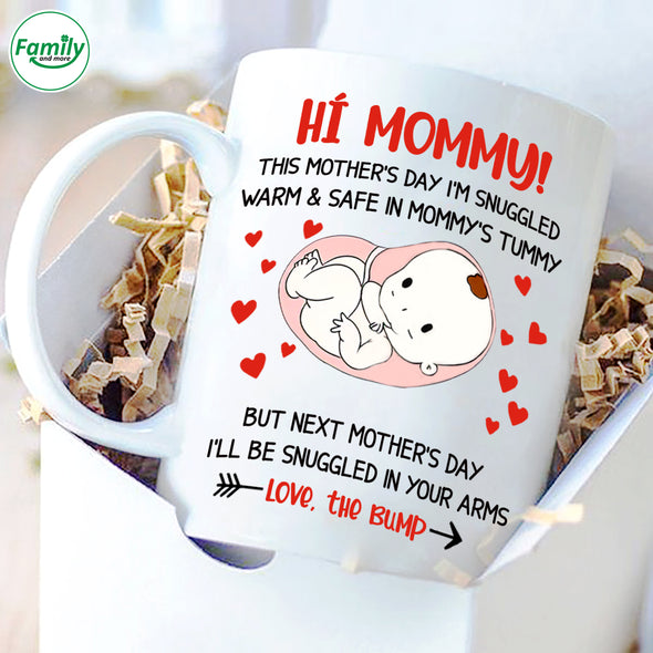 Hi mommy this mother's day has come Mugs