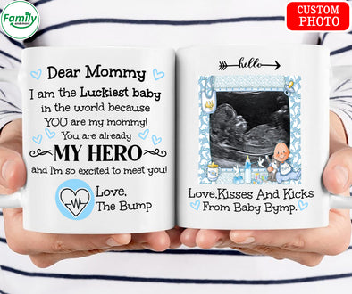 Dear Mommy I am the luckiest baby Mug
