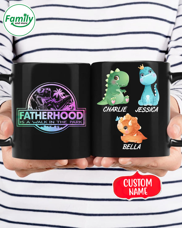 Fatherhood is a walk in the park-mc Mugs