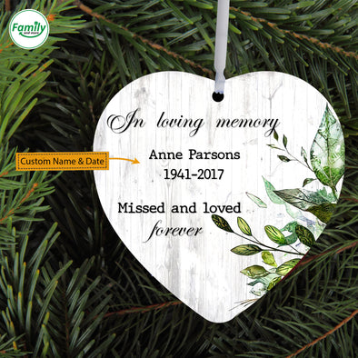 Gift For Daddy In Love Memory Ornament - pp