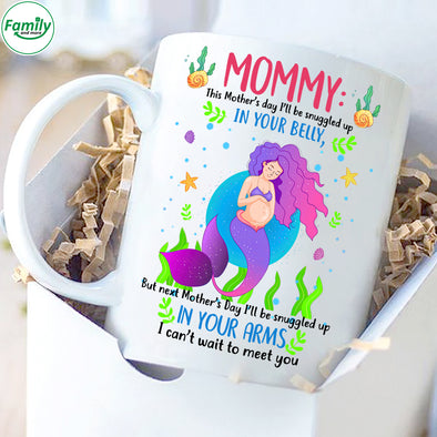 Mommy I can't wait to meet you Mugs