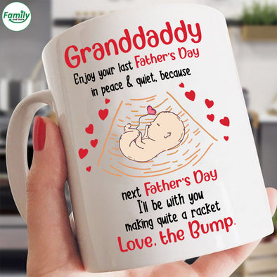Granddaddy Enjoy last Father's Day in peace-kv Mugs