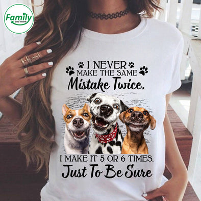 I never make the same mistake twice-mc Premium Fit Ladies Tee