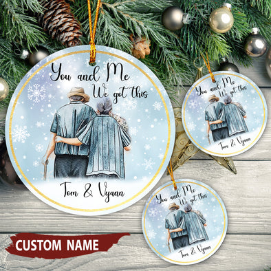 Gift For Couple You And Me We Got This Ornament - Mc