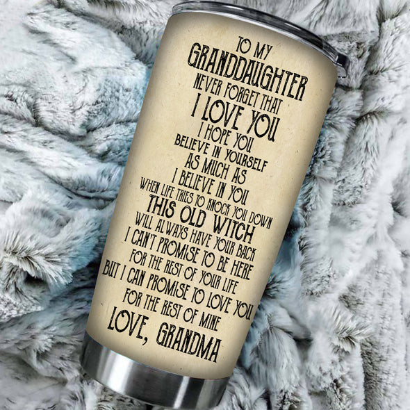 Gift For Granddaughter A gift of love and wisdom to always carry in your heart - Mc