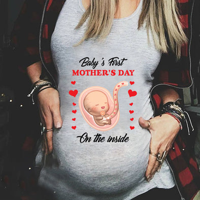 Baby's first mother's day on the inside Classic T-Shirt