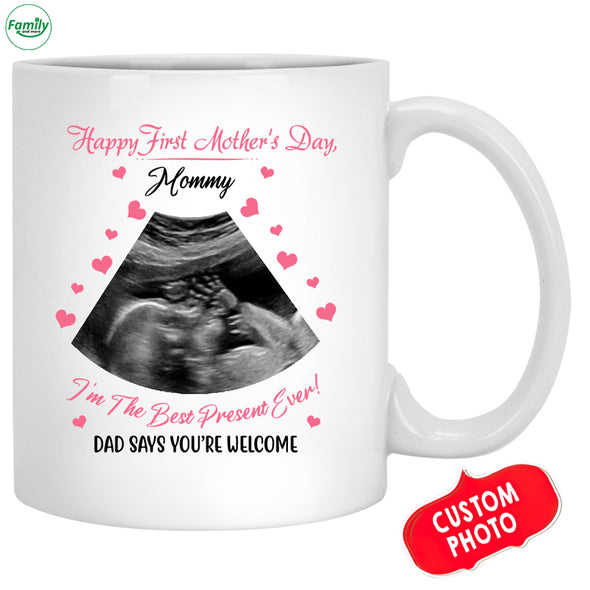 Personalized Gift For Moms The Best Present ever Mug