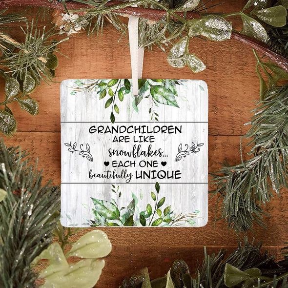 Gift For Grandchildren Each One Beautifully Unique Ornament - pp