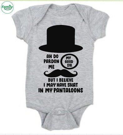 In my pantaloons Baby Onesie