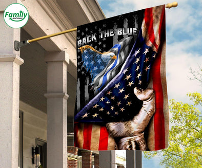 Back the Blue-mc Flags