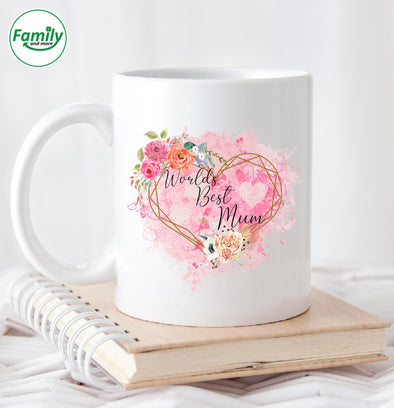 Happy Mother's Day World's Best Mum Mugs