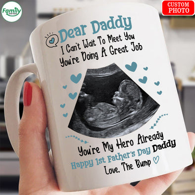 Dear Daddy You're are my hero Mug-kv