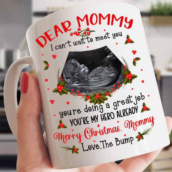 Personalized Gift For Mommy Happy Merry Christmas Mugs - Mc