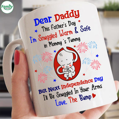 I'll be Snuggled In Your Arms Love the Bump-kv Mugs