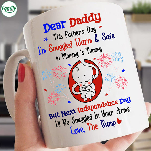I'll be Snuggled In Your Arms Love the Bump-kv Mugs