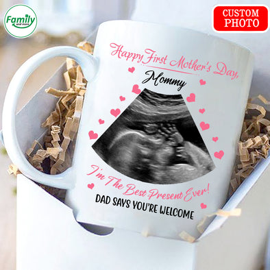 Personalized Gift For Moms The Best Present ever Mug