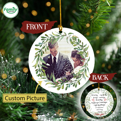 Personalized Gift For Couple I Love You Ornament - Nt