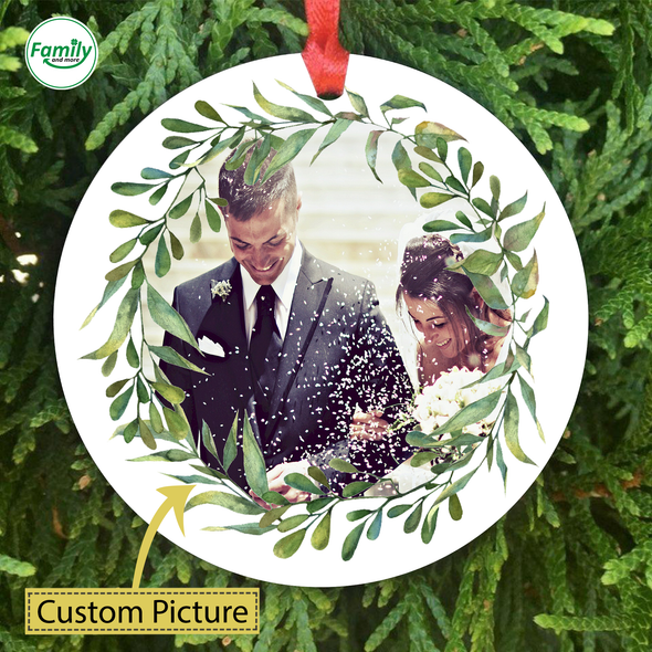 Personalized Gift For Couple I Love You Ornament - Nt