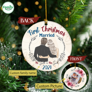 Personalized Gift For Couple Ornament - Nt - NN2109281