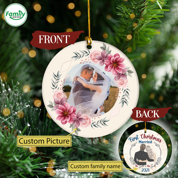 Personalized Gift For Couple Ornament - Nt - NN2109281