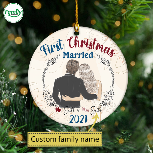Personalized Gift For Couple Ornament - Nt - NN2109281