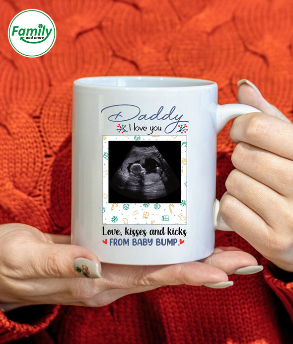 Personalized Gift For Future Daddy I Can Hear You Say You Love Me Mug - NT - HB3009223