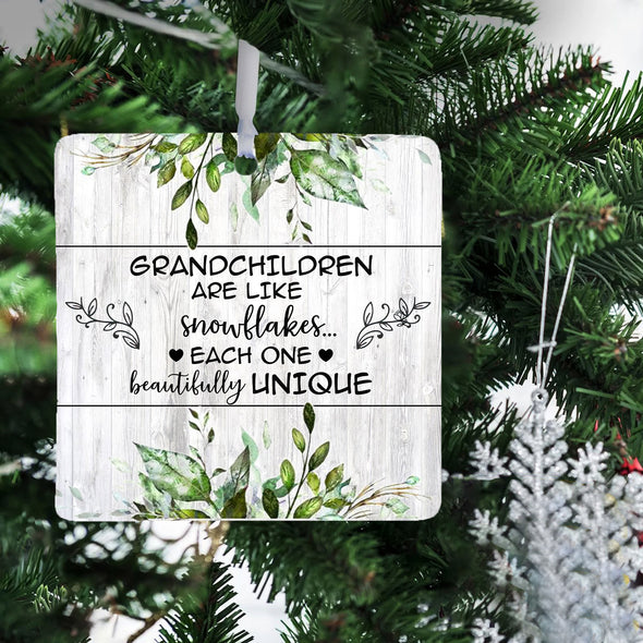 Gift For Grandchildren Each One Beautifully Unique Ornament - pp