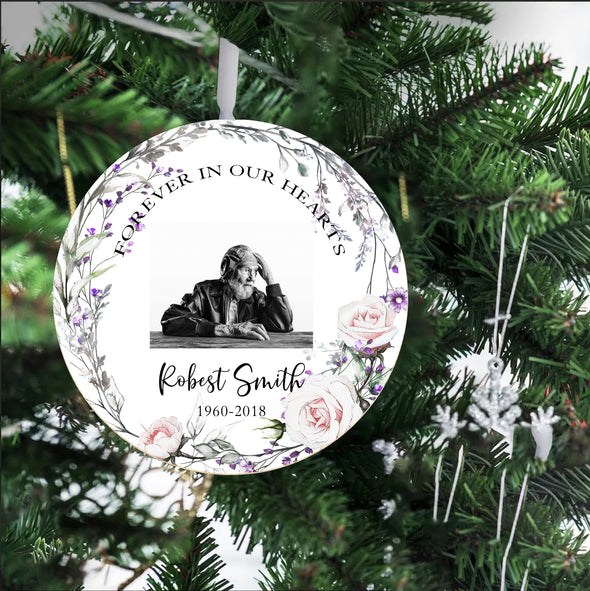 Personalized Gift For Memorial Ornament Those We Love Don't Go Away Ornamnet - pp