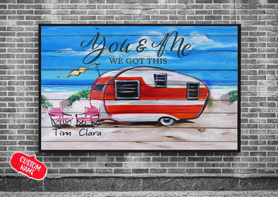 You and me Horizontal Poster