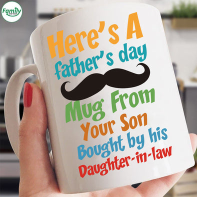 Here's a Father's day Mug from your son-mc Mugs