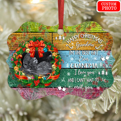 Personalized This Christmas 2021 I'll Be Snuggled Up Two Side Ornament Gift For Grandma - Mc