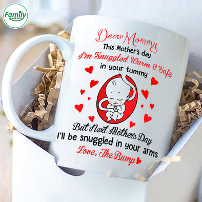 I'll be snuggled in your arms Mugs