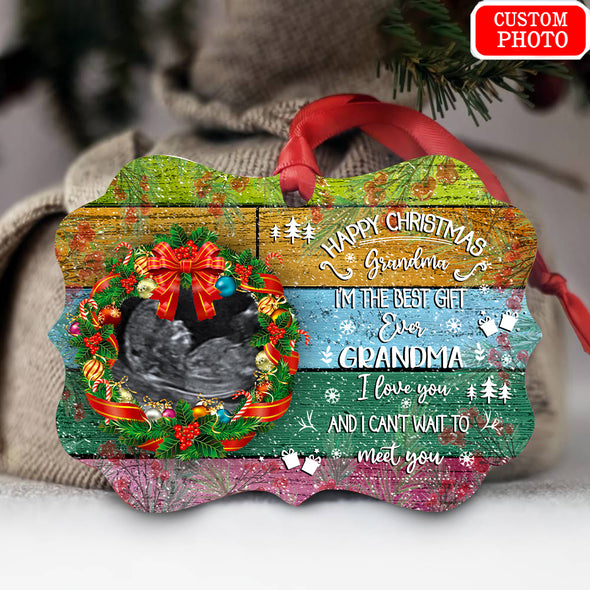 Personalized This Christmas 2021 I'll Be Snuggled Up Two Side Ornament Gift For Grandma - Mc