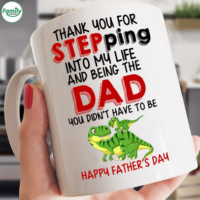 Thanks you for stepping-mc Mugs
