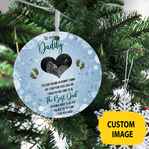 Personalized Gift For Husbands I Know You Are Going To Be The Best Dad Ornament - pp