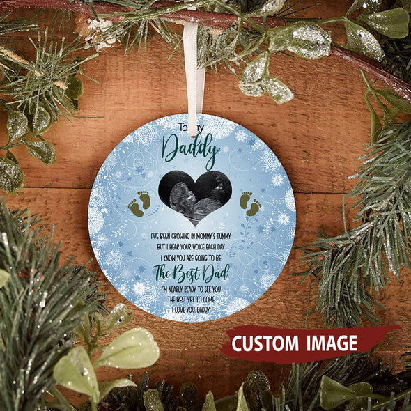 Personalized Gift For Husbands I Know You Are Going To Be The Best Dad Ornament - pp