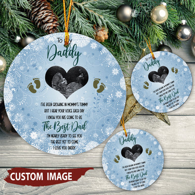 Personalized Gift For Husbands I Know You Are Going To Be The Best Dad Ornament - pp