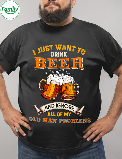 I Just want to drink beer-mc Classic T-Shirt