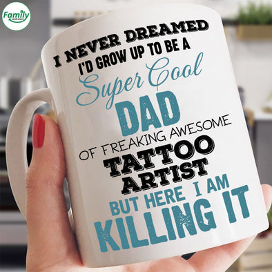 Super cool Dad-kv Mugs