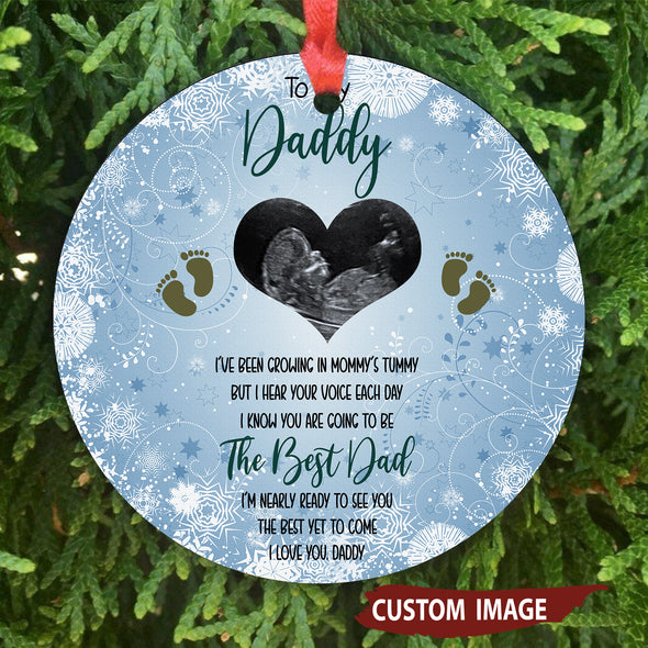 Personalized Gift For Husbands I Know You Are Going To Be The Best Dad Ornament - pp