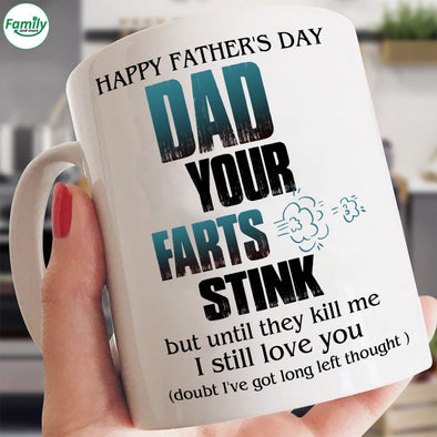 Dad your farts stink-kv Mugs