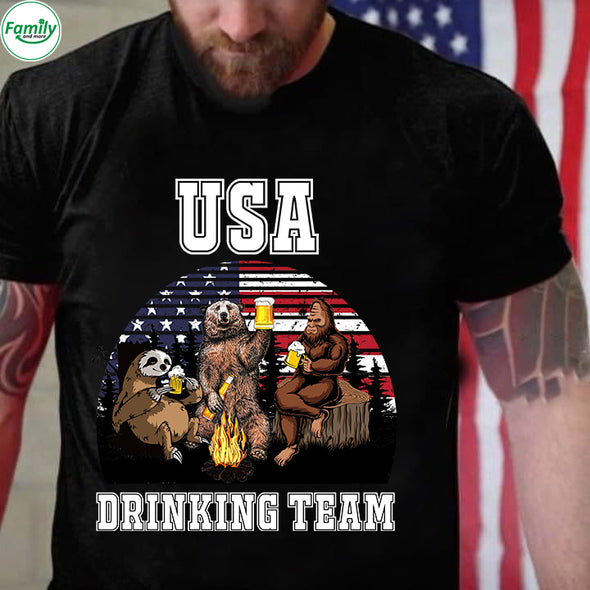 USA Drinking Team-mc Classic T-Shirt