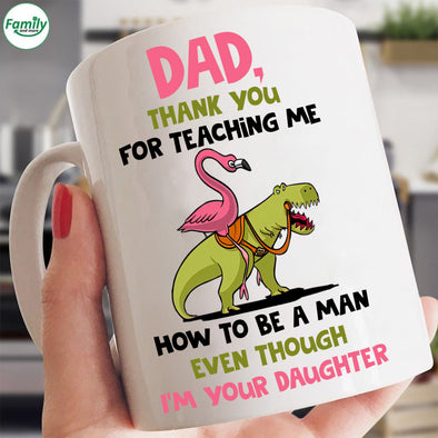 Dad thank you for teaching me-mc Mugs