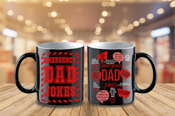 Emergency Dad Jokes Mugs