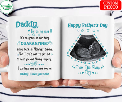 Daddy I'm on my way Happy Father's Day-kv