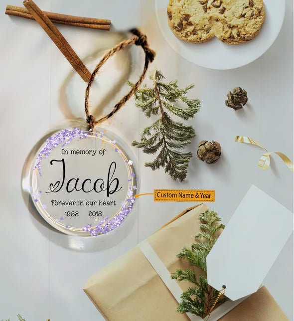 Gift For Daddy In Memory Ornament - pp
